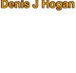 Hogan Denis J - Builder Find